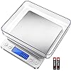 Fuzion Small Kitchen Scale, 500g/ 0.01g Small Gram Weight Scale, Precision Lab Scales Digital Weight Grams and Oz, Digital Gram Scale, Jewelry Scale with LCD, Small Food Scales for Kitchen