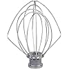 KITCHPOWER K45WW Wire Whip Attachment for Tilt-Head Stand Mixer Stainless Steel Egg Cream Stirrer, Flour Cake Balloon Whisk