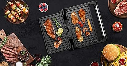 Products from YASHE Panini Grill Press in use