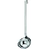 Rosle 10009 Stainless Steel Hooked Handle Ladle with Pouring Rim Serving Spoon