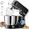 Honinst Stand Mixer，3-In-1 10-Speed 5.5QT Tilt-Head Food Mixer，Electric Mixer with Bowl, Dough Hook, Whisk and Beater，Kitchen Mixer for Baking, Cake and Most Home Cooks, Black