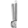 Rösle 12895 Stainless Steel Garlic & Ginger Press with Scraper for Effortless Mincing with Easy Cleanup, 13-inch