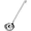 Rosle 10010 Stainless Steel Hooked Handle Ladle with Pouring Rim Serving Spoon 8 Ounce