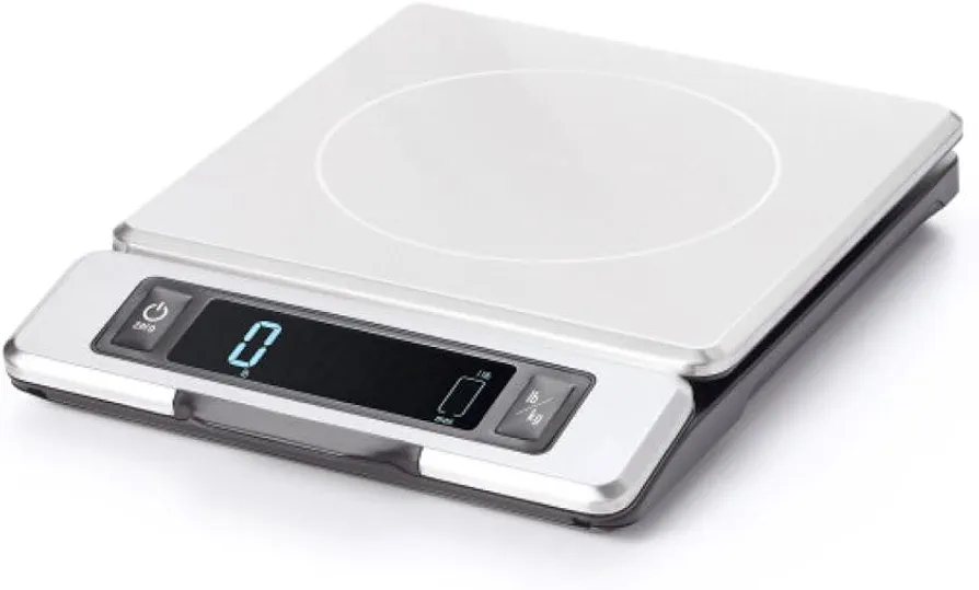 OXO Good Grips 11-Pound Stainless Steel Food Scale with Pull-Out Display