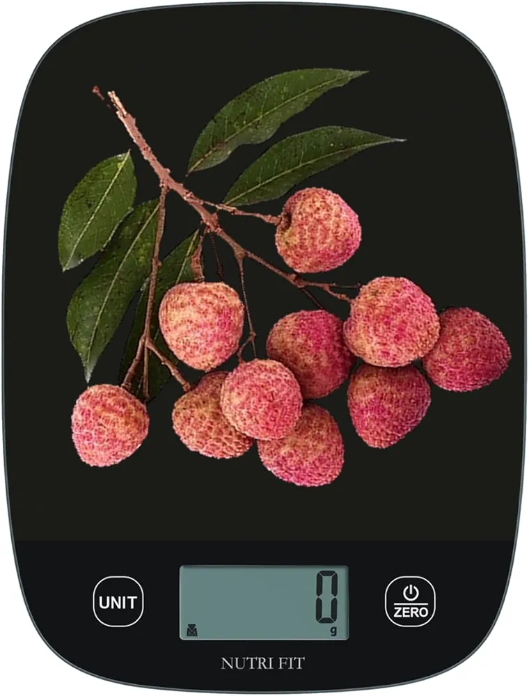 NUTRI FIT Digital Food Scale Kitchen 0.1oz Ultra Slim, Coffee Scale, Weighing for Ounces and Grams Accurate for Weight Loss, Baking, Dieting, Keto Cooking, Meal Prep, Black