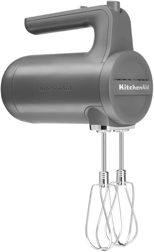 KitchenAid Cordless 7 Speed Hand Mixer - KHMB732, Charcoal Grey