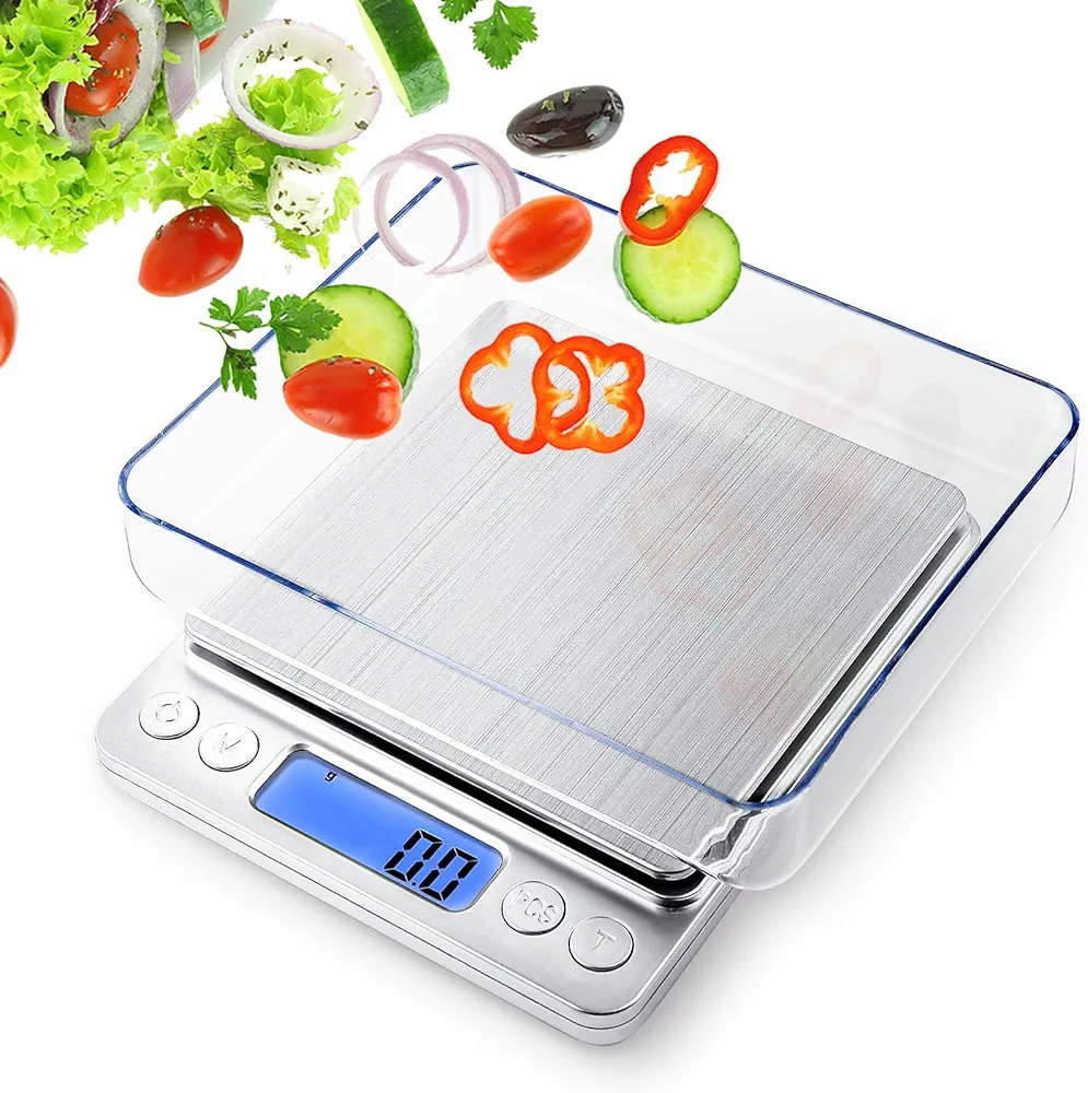 Rechargeable Food Scale with Grams and Oz, Multifunction Kitchen Scale for Food - Small Kitchen Appliances