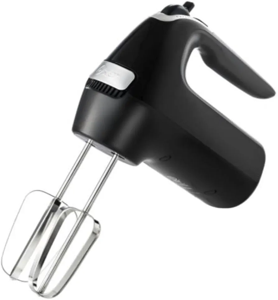 Oster 2109597 7-speed 250-Watt Classic Hand Mixer with Super Aerator Whisk Black