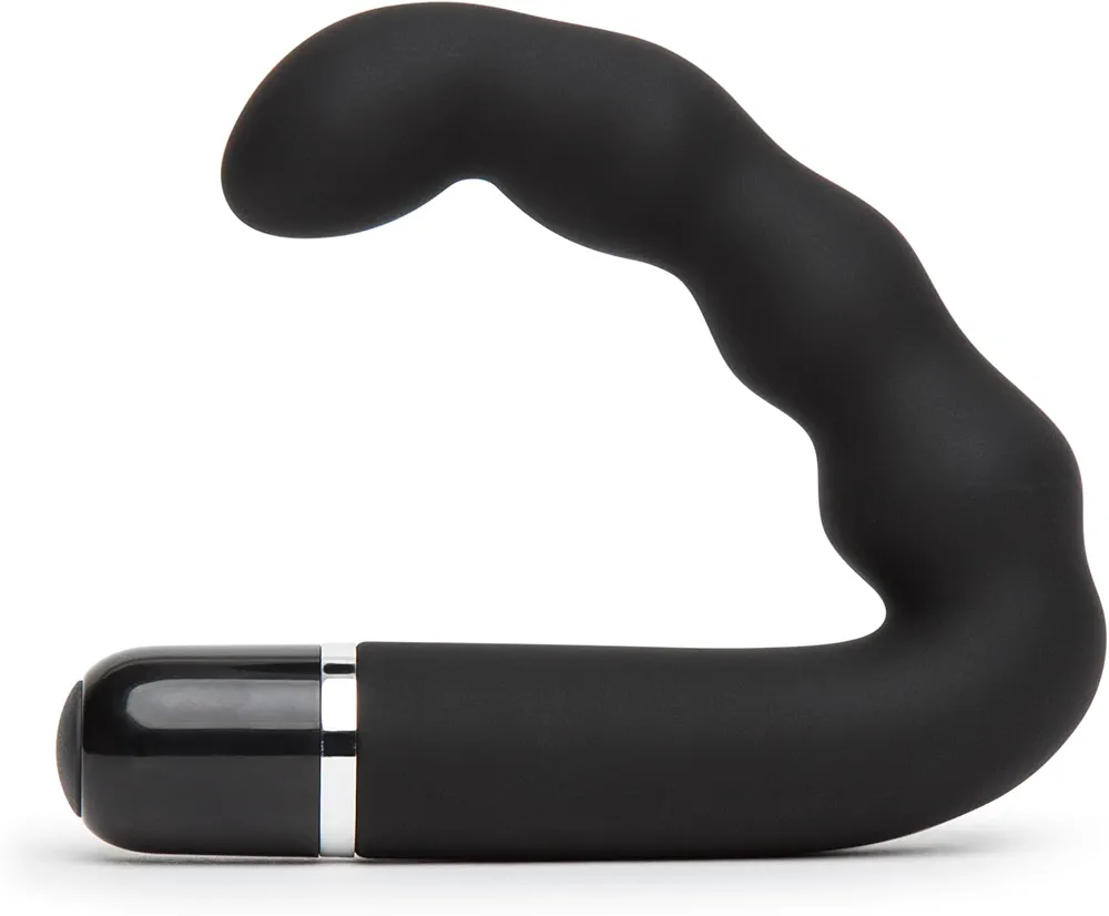 Lovehoney Black Rookie 10 Function Vibrating Prostate Massager - Plastic - Waterproof