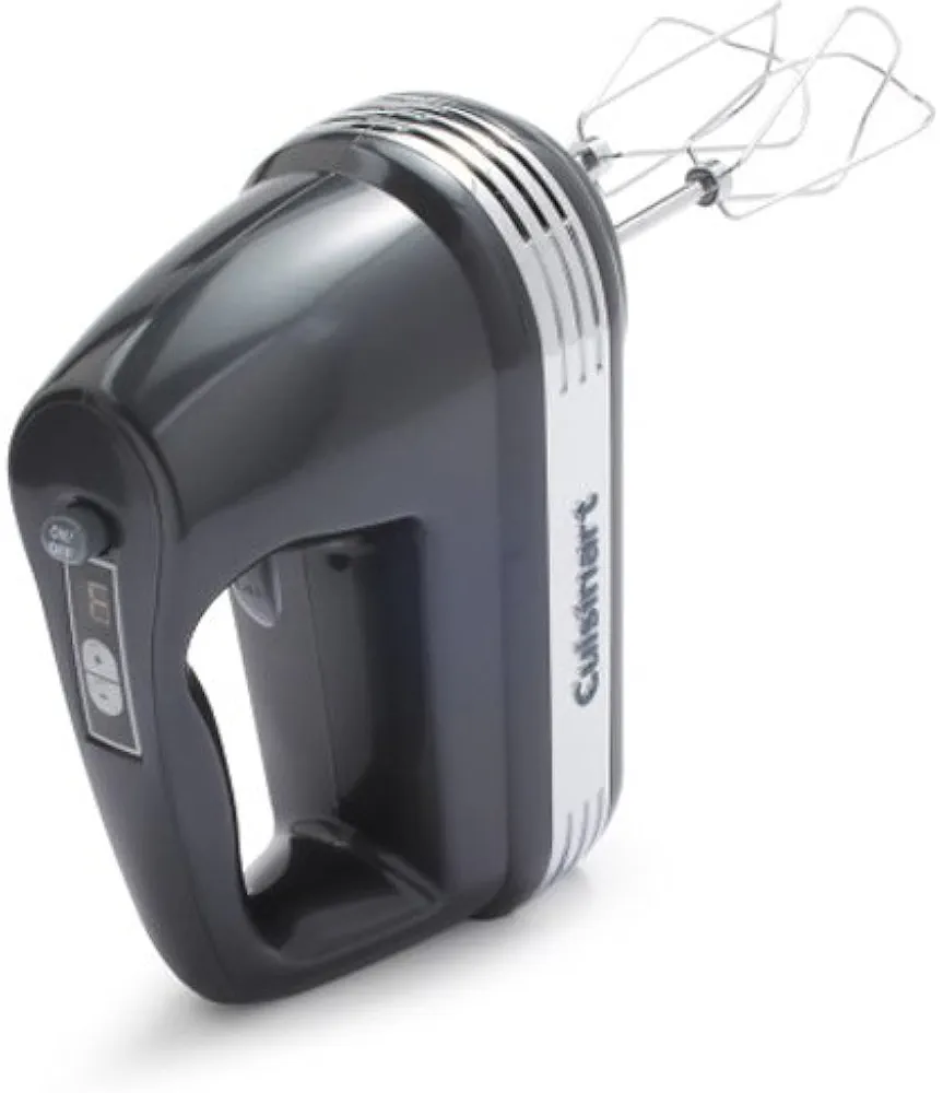 Cuisinart Power Advantage 7-Speed Hand Mixer, Metallic Charcoal