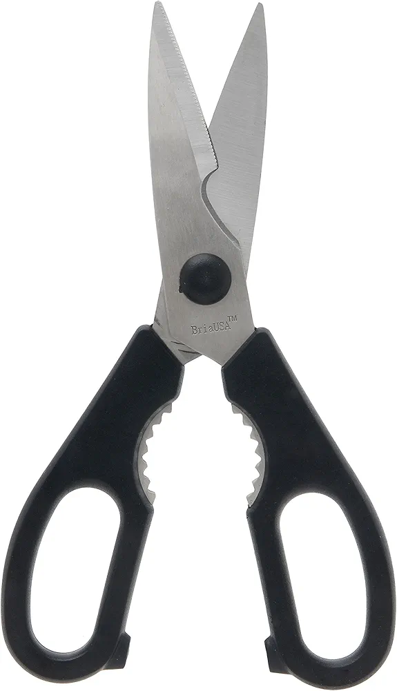 Prettyia kitchen shears kitchen shears for food kitchen scissors all purpose kitchen scissors come apart scissors all purpose heavy duty kitchen scissors all purpose poultry shears 1Psc