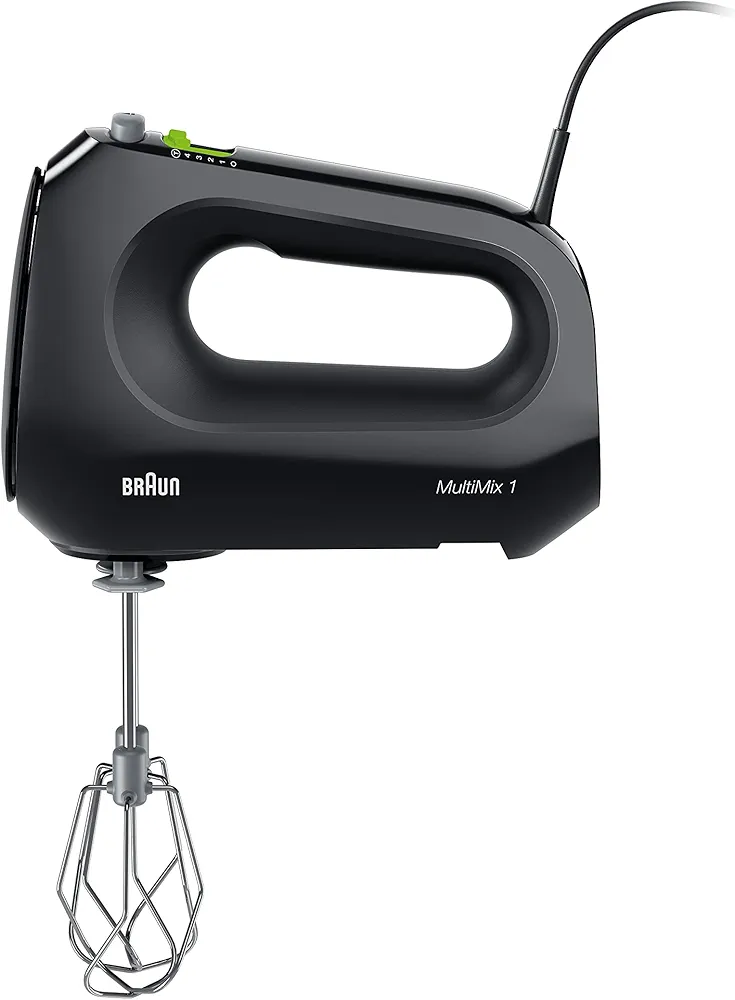 Braun HM1010BK MultiMix 1 Hand Mixer, Black