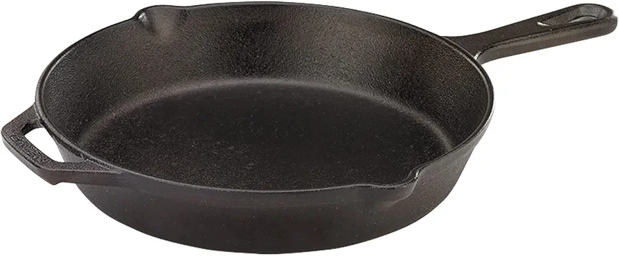 Mercer Culinary Pre-Seasoned Cast Iron Skillet, 10.25-Inch